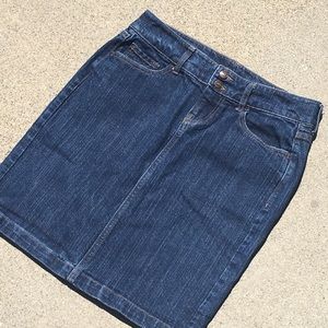 Denim jean skirt 6
